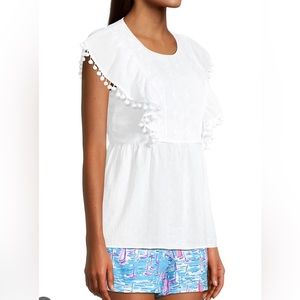 Raquelle Top in Resort White
